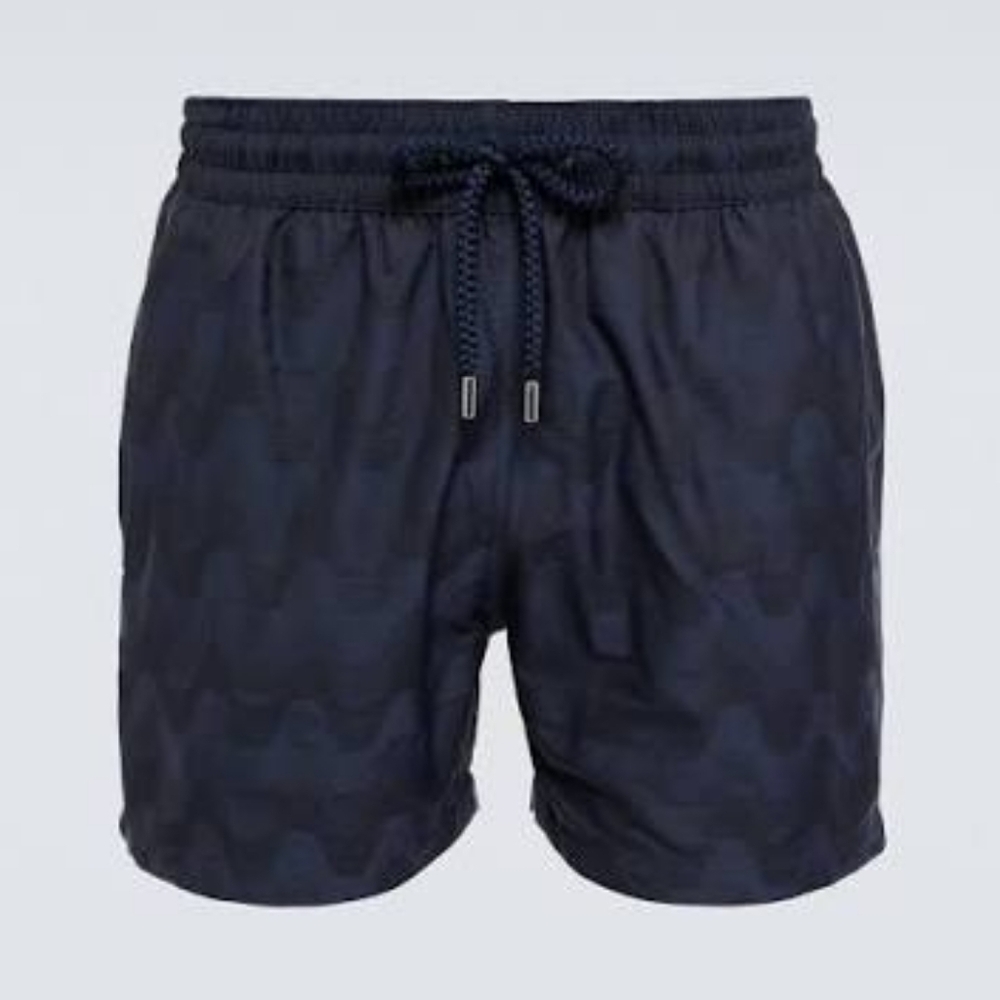 Frescobol Carioca Copacabana jacquard swim trunks shorts